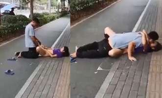 Sex Sa Sidewalk Di Nakapagpigil